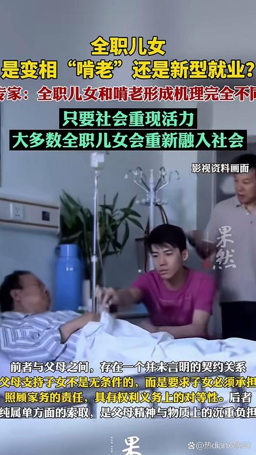 全职儿女现象(全职儿女现象引热议)