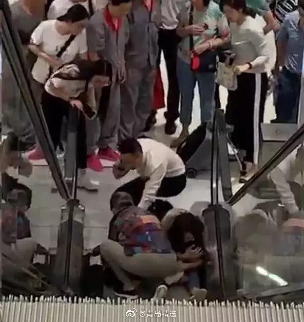自动扶梯吃人事故(自动扶梯的事故案例及处理)